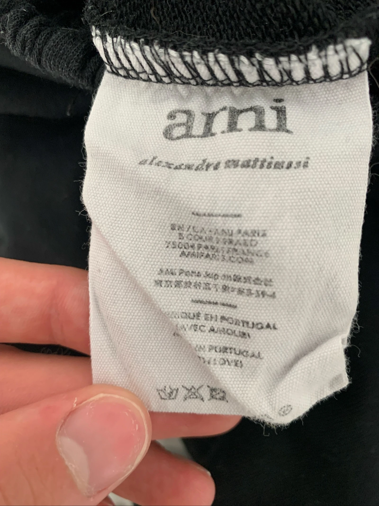 Pantalon corto Ami paris  – photo 4